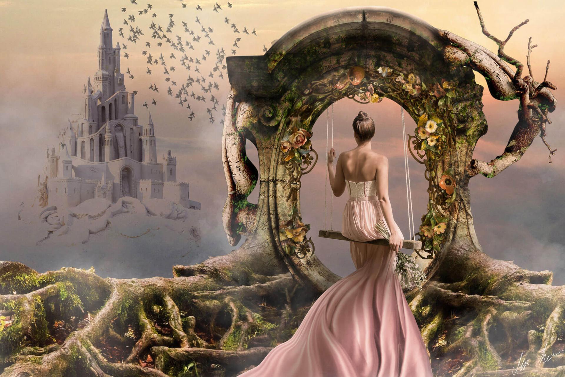 A fantasy art image titled Borderline