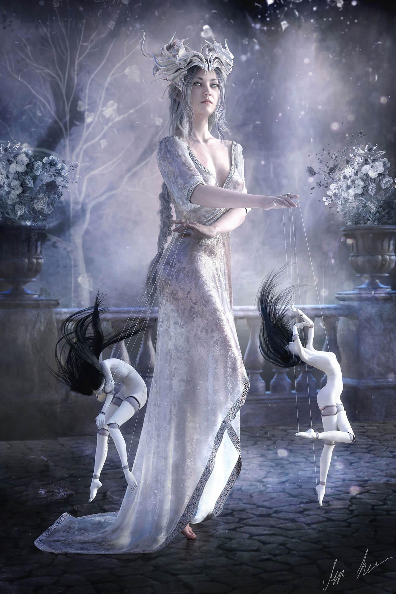 A fantasy art image titled Fortuna